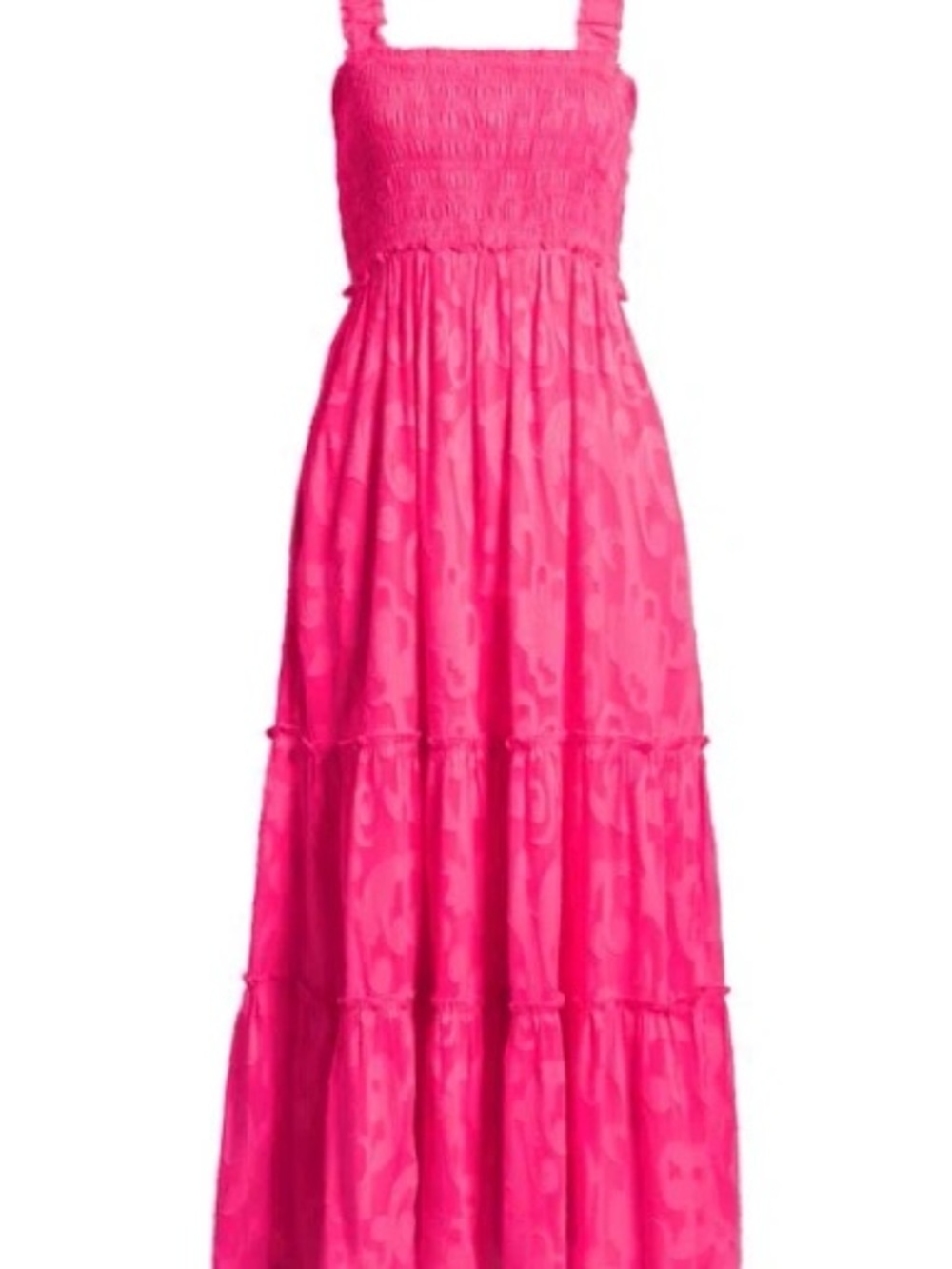 Adorable Lilly Pulitzer Bright Pink Smocked Dress